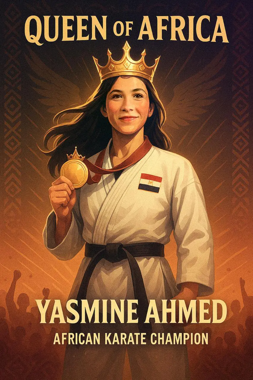 "Yasmine Ahmed karate achievements"