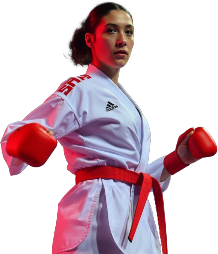 Yasmine Ahmed Karate Champion